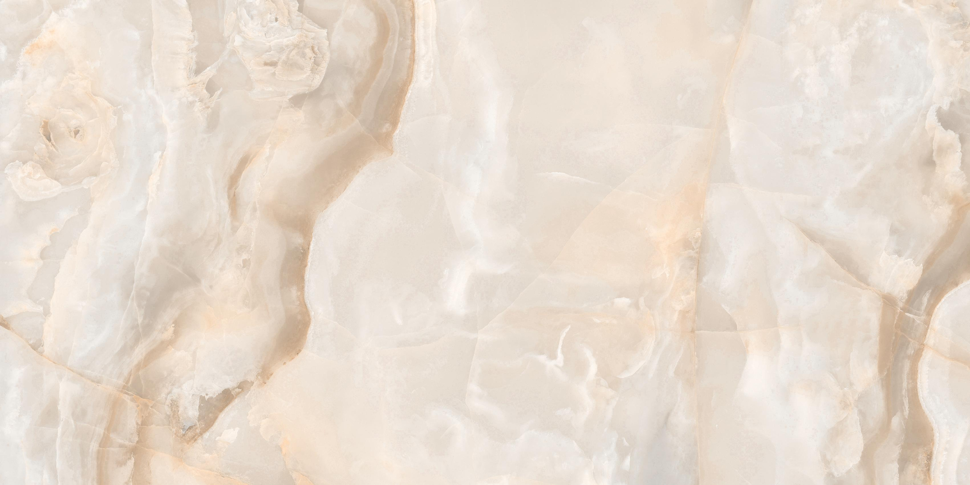 Фото Керамогранит Ennface Onix Onix Cream Glossy 60x120 см крупным планом — купить в Краснодаре в салоне МАКСАНН