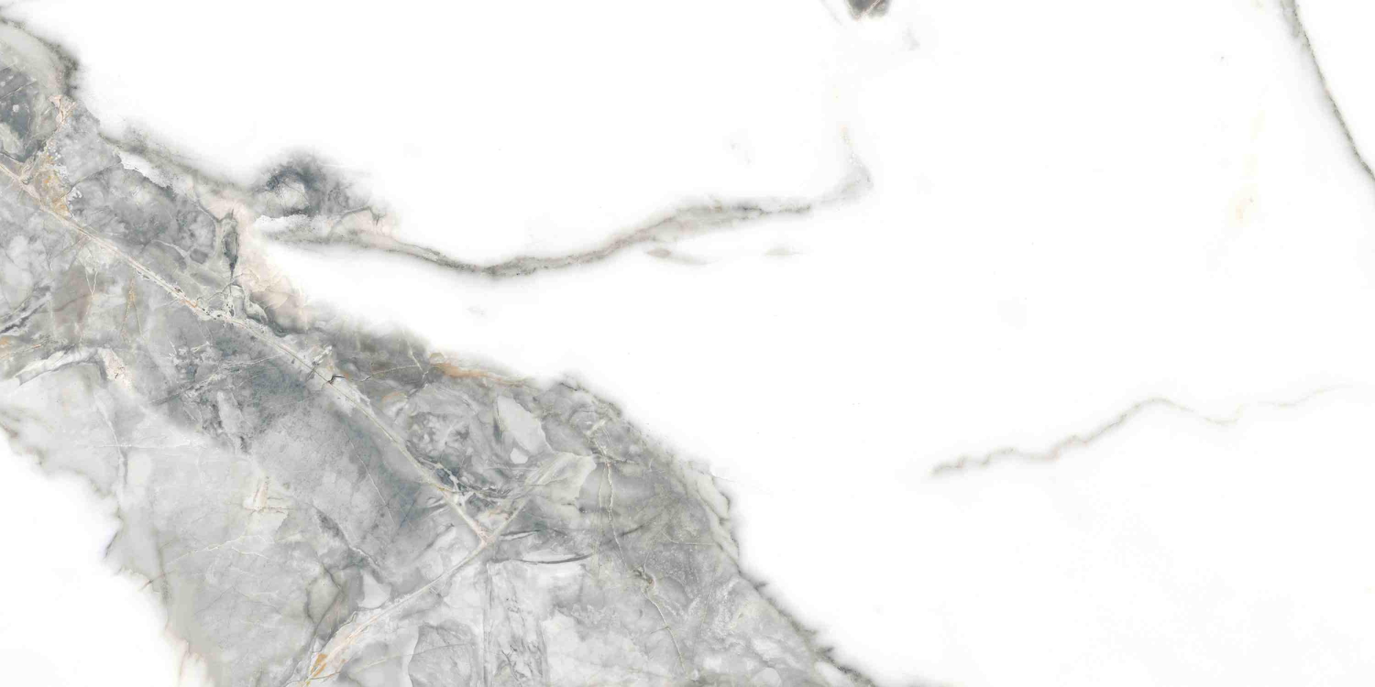 Фото Керамогранит Ennface Marble Perito Moreno Glossy 60x120 см крупным планом — купить в Краснодаре в салоне МАКСАНН