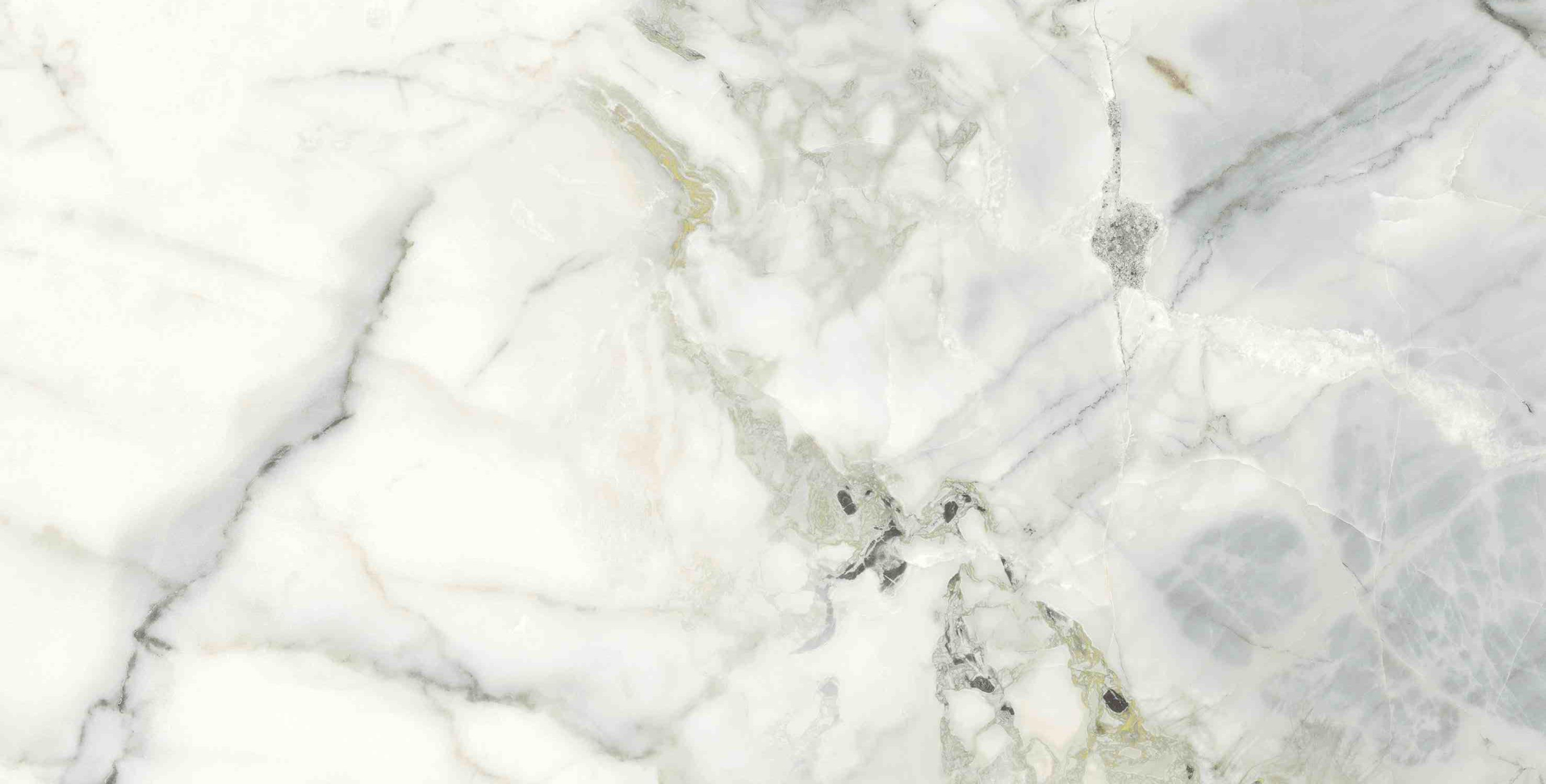 Фото Керамогранит Ennface Marble Pacific White Matt 60x120 см крупным планом — купить в Краснодаре в салоне МАКСАНН