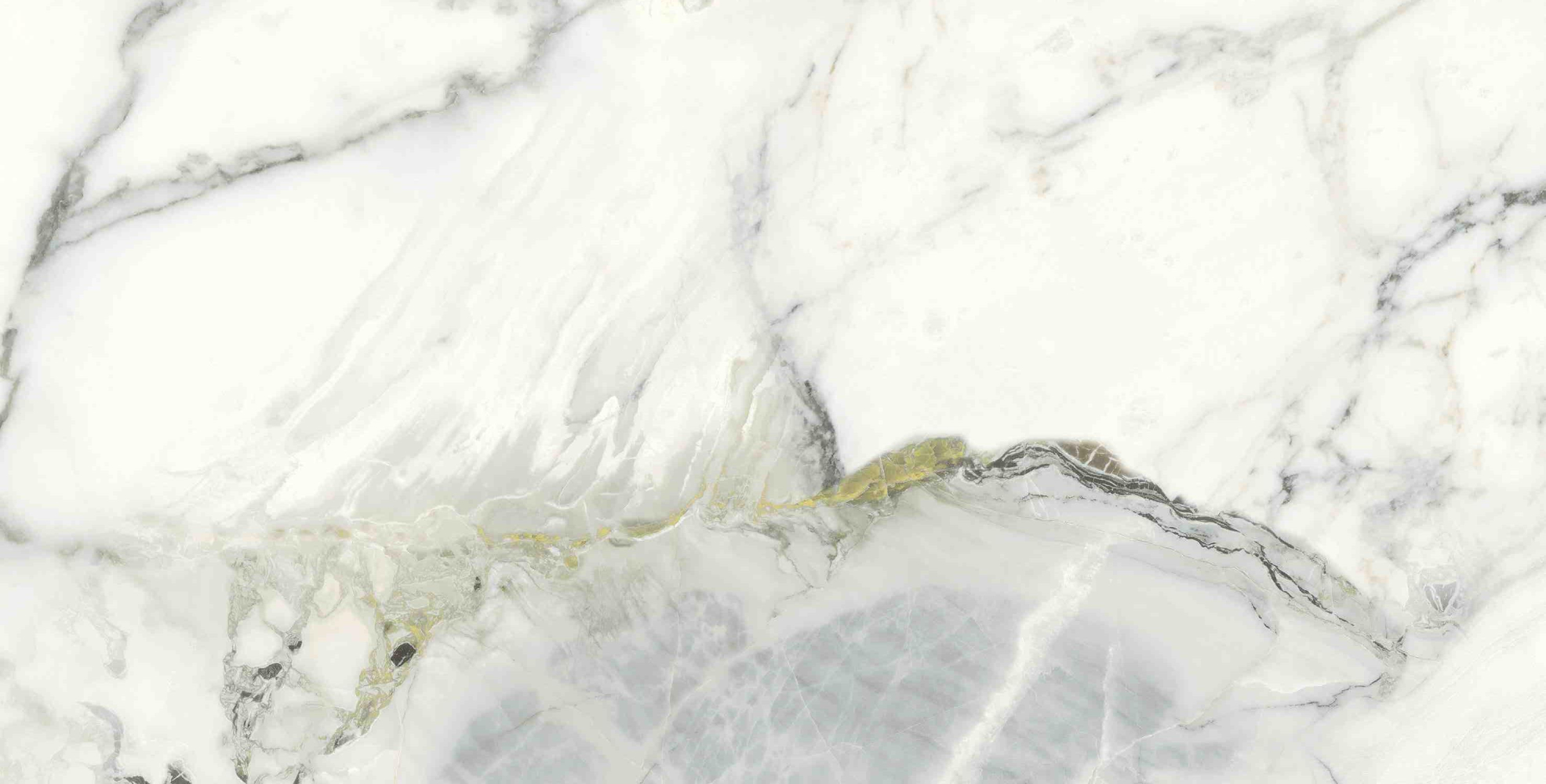 Фото Керамогранит Ennface Marble Pacific White Matt 60x120 см крупным планом — купить в Краснодаре в салоне МАКСАНН