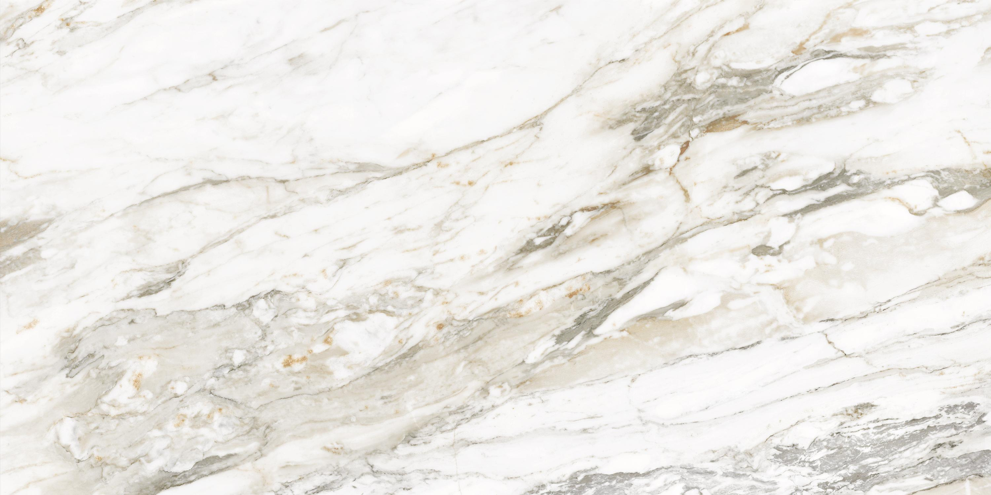 Фото Керамогранит Ennface Marble Calacatta Citrus Glossy 60x120 см крупным планом — купить в Краснодаре в салоне МАКСАНН
