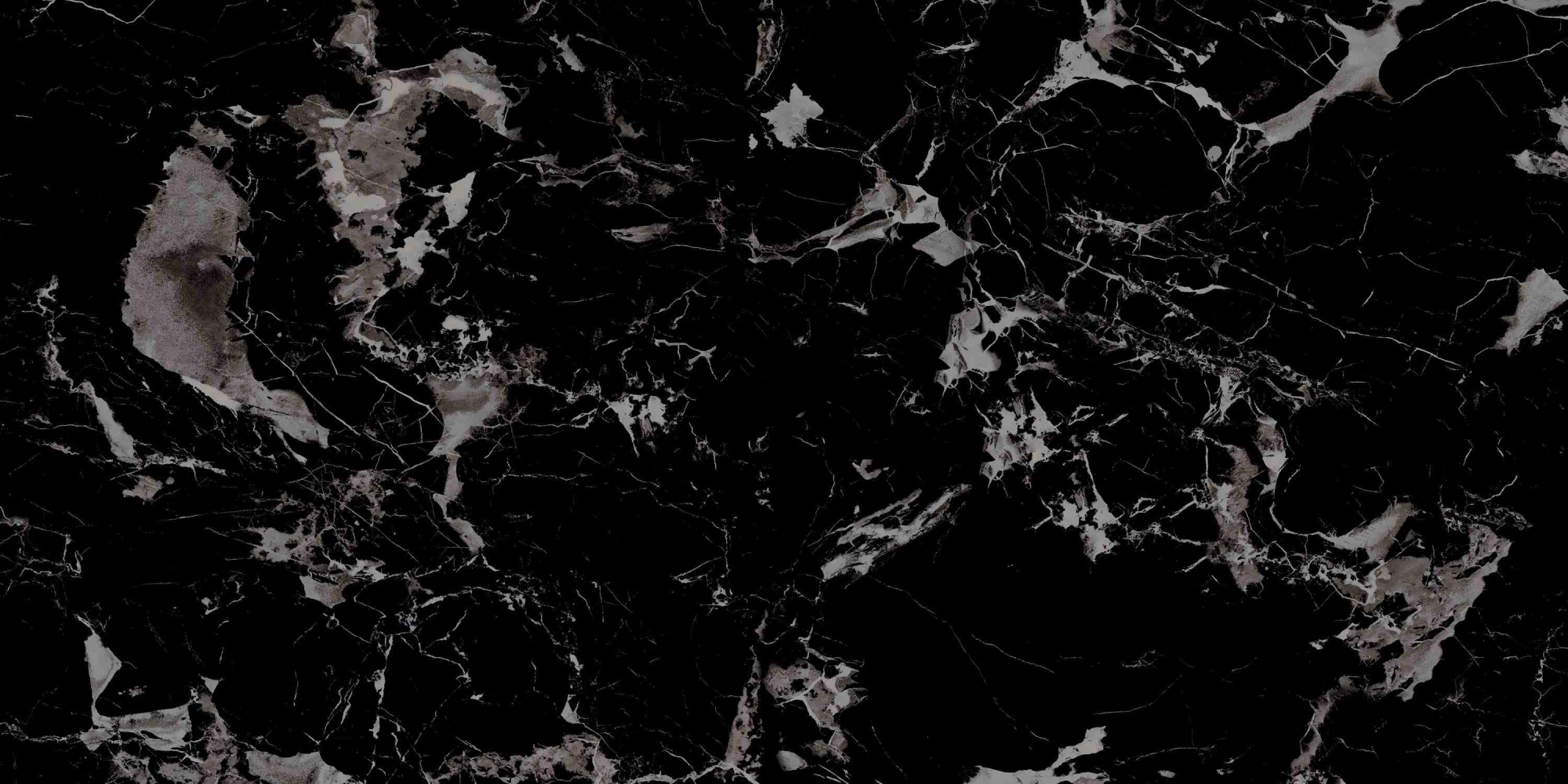 Фото Керамогранит Ennface Marble Portoro Black High Glossy 60x120 см крупным планом — купить в Краснодаре в салоне МАКСАНН