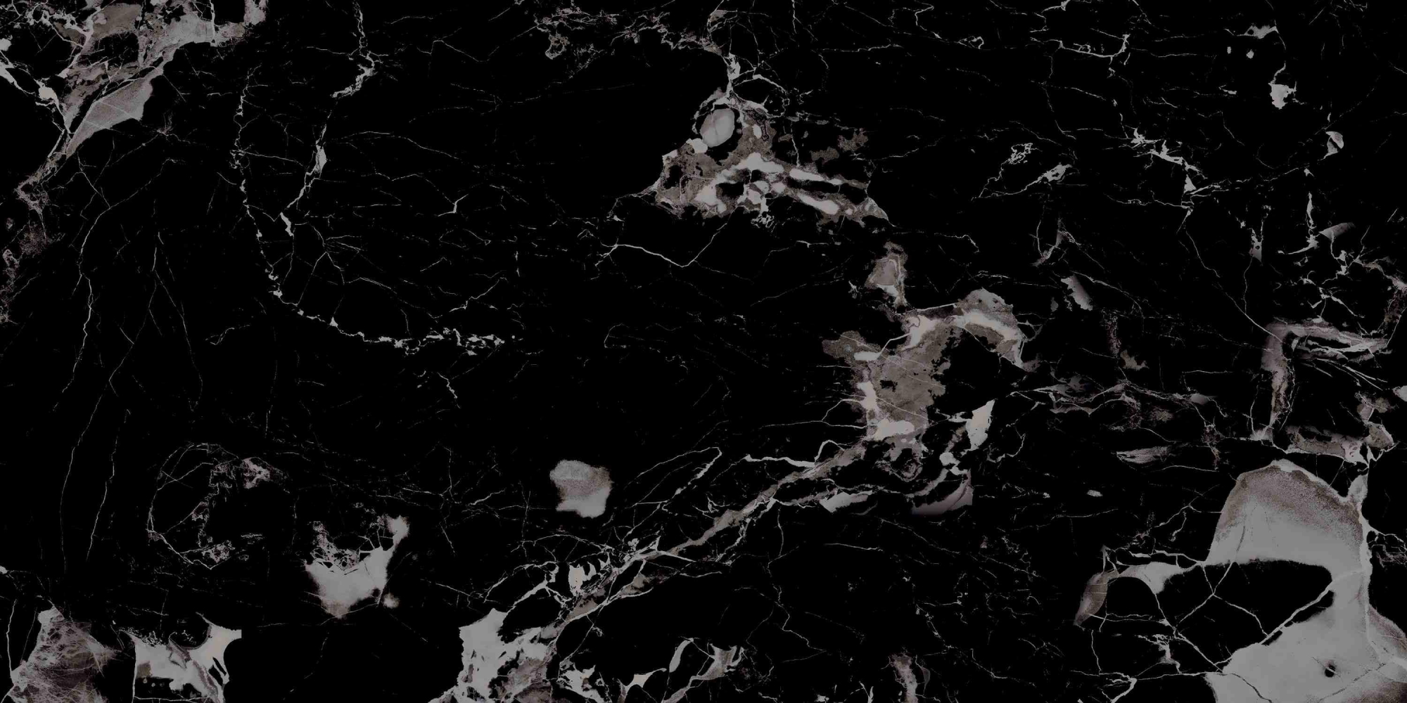 Фото Керамогранит Ennface Marble Portoro Black High Glossy 60x120 см крупным планом — купить в Краснодаре в салоне МАКСАНН
