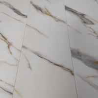 MSPC Ламинат 8 мм Stone Floor Мрамор Бело-Золотой DC833 MP 1220х234 мм
