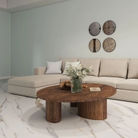 MSPC Ламинат 8 мм Stone Floor Мрамор Бело-Золотой DC833 MP 1220х234 мм