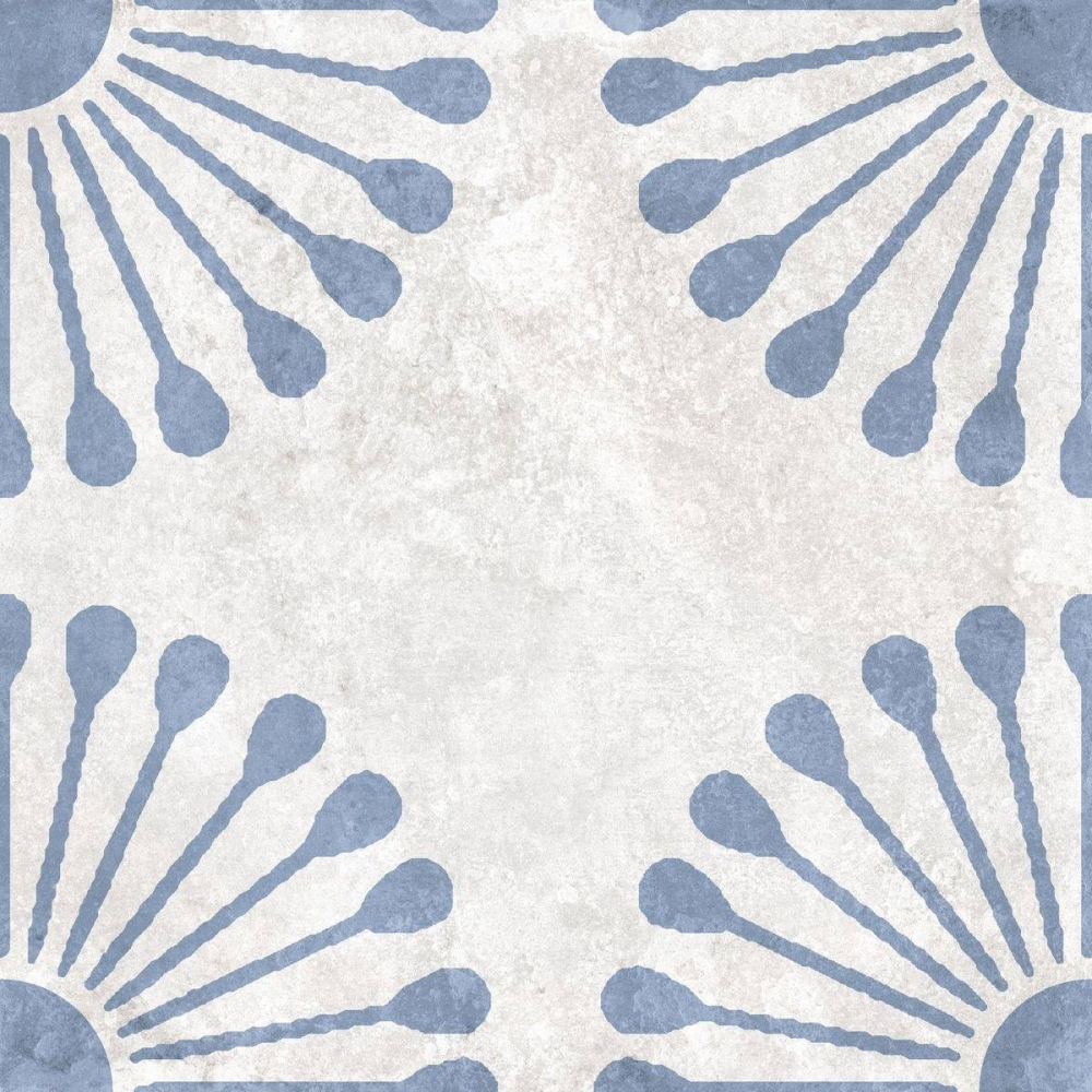 Декор Motto Ceramic Palmas White Decor 1 20x20 см