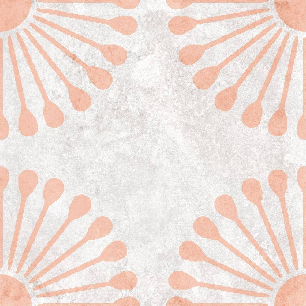 Декор Motto Ceramic Palmas White Decor 3 20x20 см