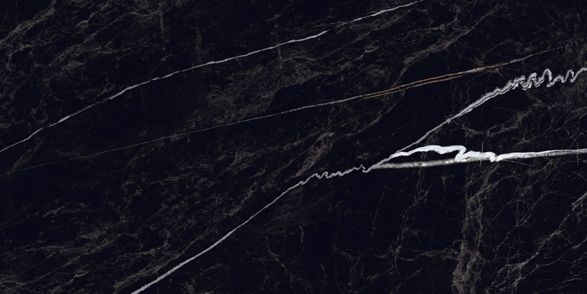 Фото Керамогранит Neodom Luxury Nero Rock Polished 60x120 см крупным планом — купить в Краснодаре в салоне МАКСАНН