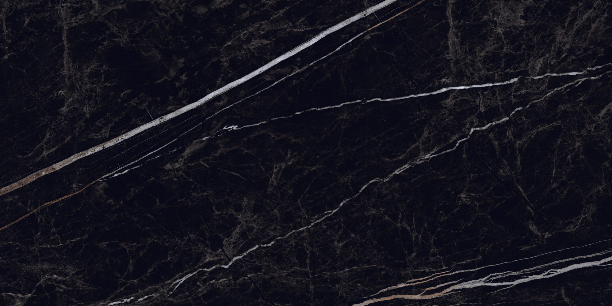 Фото Керамогранит Neodom Luxury Nero Rock Polished 60x120 см крупным планом — купить в Краснодаре в салоне МАКСАНН