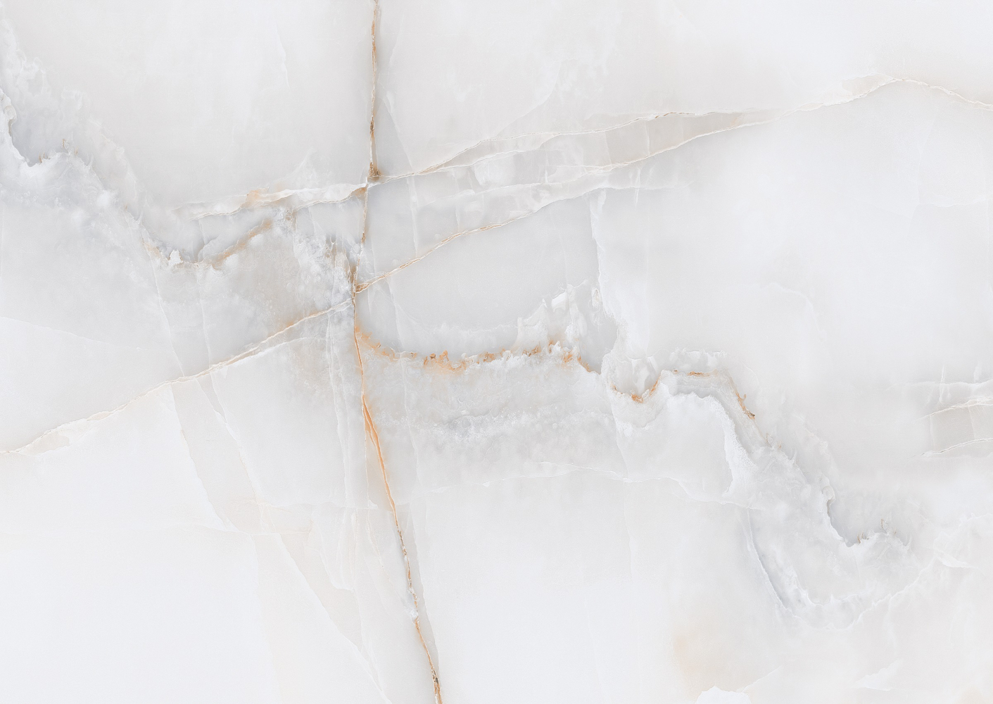 Фото Крупноформатный керамогранит Neodom Onyx Bianco Polished 80x160 см крупным планом — купить в Краснодаре в салоне МАКСАНН