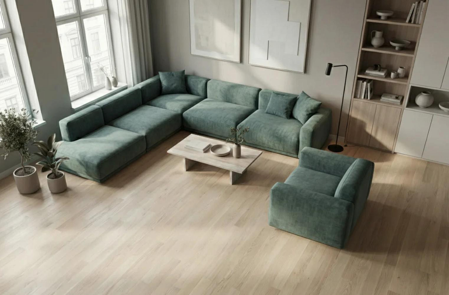 HDF Ламинат 10 мм Floor Fort Oak Heritage 10/33 4V Дуб Парксвилл 1220х130 мм