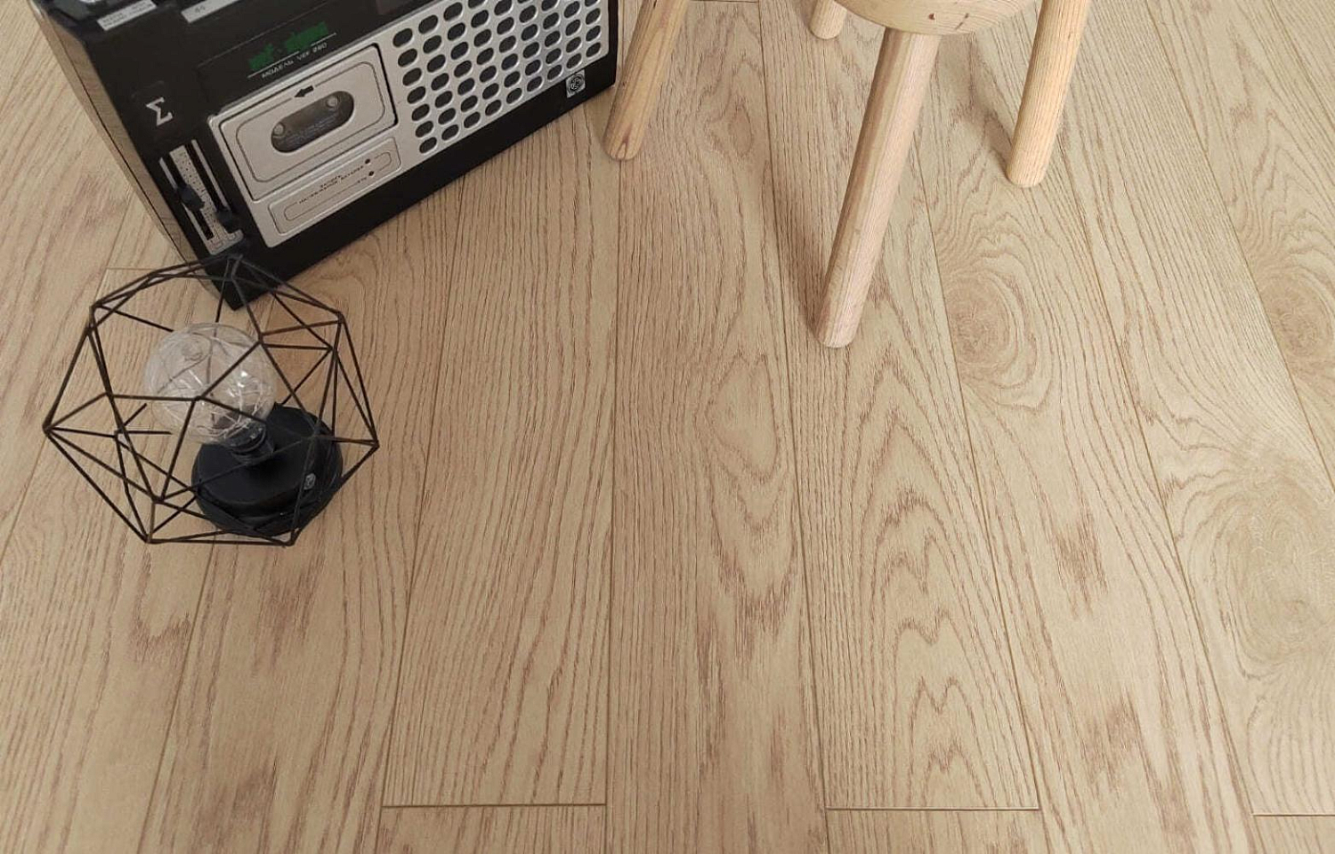HDF Ламинат 10 мм Floor Fort Oak Heritage 10/33 4V Дуб Брендон 1220х130 мм