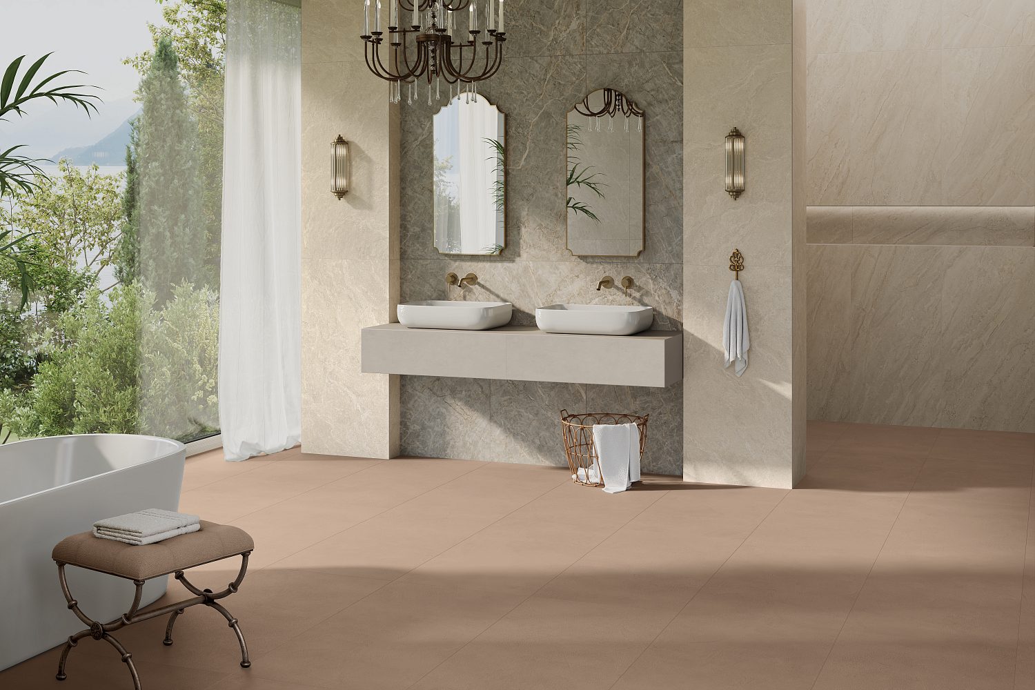 Керамогранит Vitra АртБетон Терра Матовый R10A 60x120 см